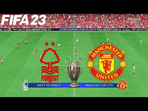 FIFA 23 | Nottingham Forest vs Manchester United – UEFA Champions League – PS5™ Full Gameplay – spainfutbol.es