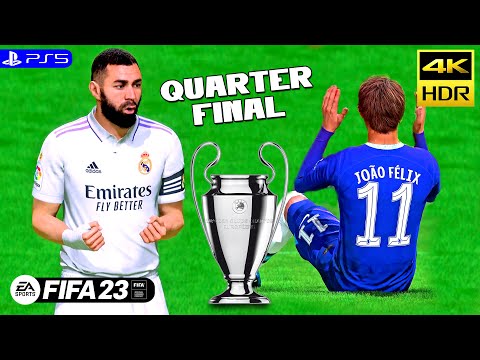 FIFA 23 – Real Madrid vs Chelsea – UEFA Champions League Quarter Final Match | PS5 Gameplay | 4K HDR – spainfutbol.es