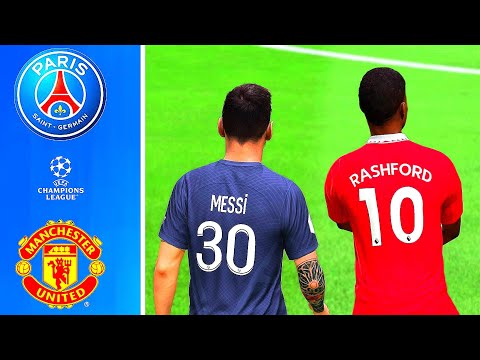 PSG VS MANCHESTER UNITED – UEFA CHAMPIONS LEAGUE 2023 STREAMING GAMEPLAY FIFA23 – spainfutbol.es