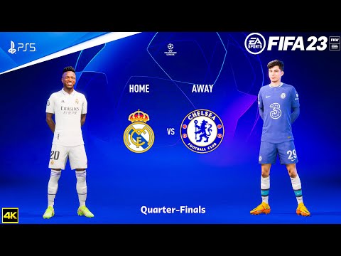 FIFA 23 – Real Madrid Vs Chelsea – UEFA Champions League 22/23 | Quarter Final | PS5™ [4K60 ] – spainfutbol.es