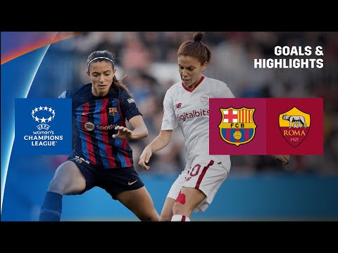 HIGHLIGHTS | FC Barcelona vs. AS Roma — UEFA Women’s Champions League 2022-23 (Español) – spainfutbol.es