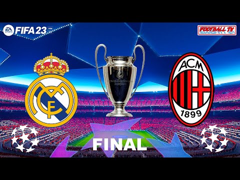 FIFA 23 – Real Madrid vs AC Milan – UEFA Champions League 2023 Final – Gameplay PC – spainfutbol.es
