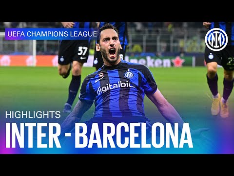 INTER 1-0 BARCELONA |  HIGHLIGHTS | UEFA CHAMPIONS LEAGUE 22/23 ⚽⚫🔵 – spainfutbol.es