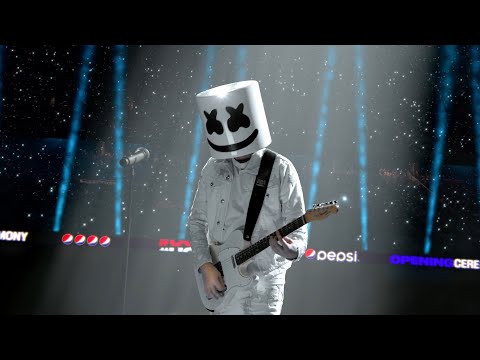 Marshmello x 2021 UEFA Champions League Final Opening Ceremony presented by Pepsi #UCLFinal – spainfutbol.es