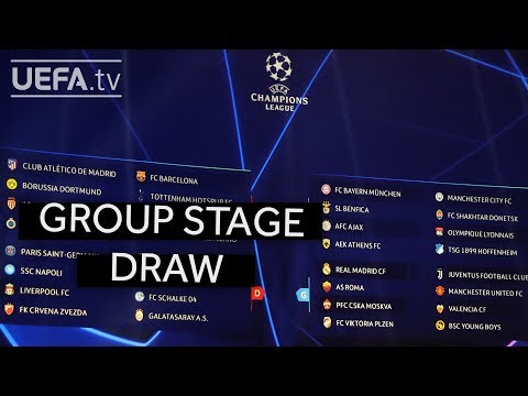 UEFA CHAMPIONS LEAGUE 2018/19 GROUP STAGE DRAW – spainfutbol.es