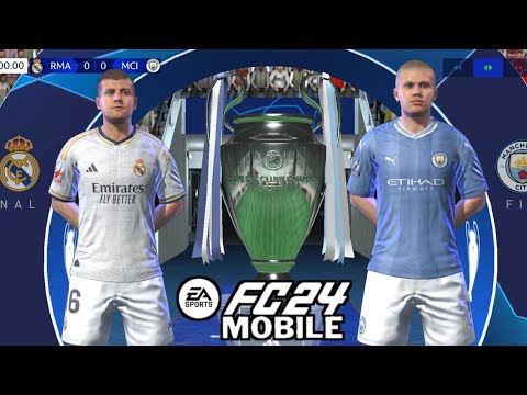 EA SPORTS FC MOBILE 24 OFFICIAL | UEFA Champions League Final Real Madrid Vs Manchester City – spainfutbol.es