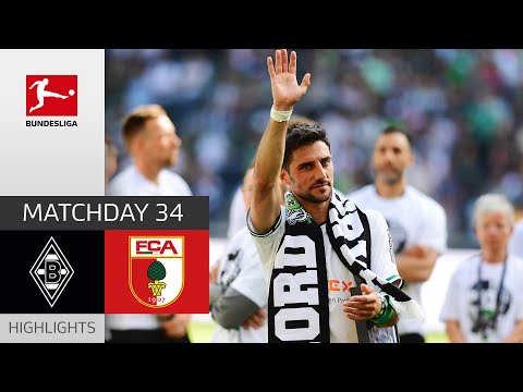 Stindl Farewell With A Win | Borussia M’gladbach – FC Augsburg | Highlights | MD 34 Bundesliga 22/23 – spainfutbol.es