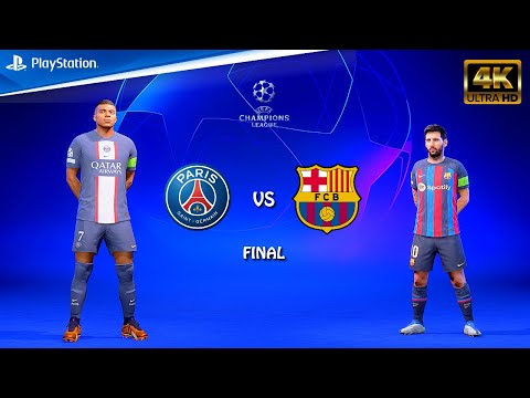 FIFA 23 – Barcelona Vs PSG – UEFA Champions League 23/24 | Ft. Messi | PS5™ [4K60 ] Next Gen – spainfutbol.es