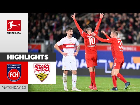 48 Meter Goal! | 1. FC Heidenheim – VfB Stuttgart 2-0 | Highlights | Matchday 10 – Bundesliga 23/24 – spainfutbol.es