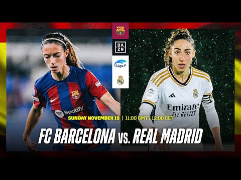Barcelona vs. Real Madrid | Liga F 2023-24 Matchday 9 Full Match – spainfutbol.es