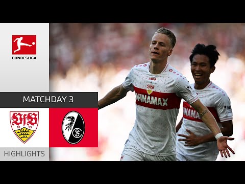 VfB Stuttgart – SC Freiburg 5-0 | Highlights | Matchday 3 – Bundesliga 2023/24 – spainfutbol.es
