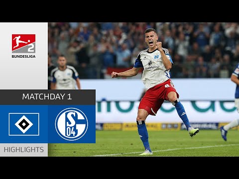 8 Goal Thriller in Season Opener! | Hamburger SV – FC Schalke 04 5-3 | MD1 – Bundesliga 2 23/24 – spainfutbol.es