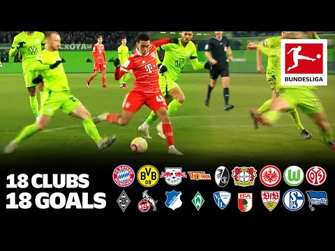 18 Clubs, 18 Goals – The best Goal from every Bundesliga Team in 2022/23 – spainfutbol.es
