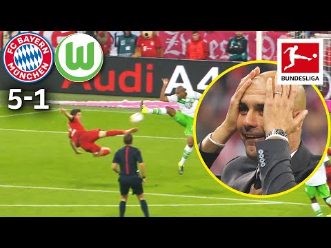 5 Goals in 9 Minutes – The Legendary Lewandowski Show | Bayern München vs. VfL Wolfsburg – spainfutbol.es