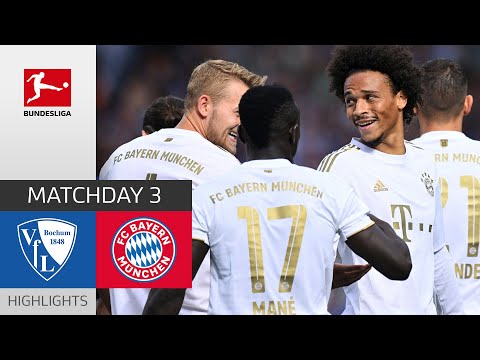 VfL Bochum – FC Bayern München 0-7 | Highlights | Matchday 3 – Bundesliga 2022/23 – spainfutbol.es