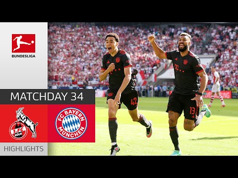 Title Win On The Last Matchday! | 1. FC Köln – FC Bayern München | Highlights | MD 34 – Buli 22/23 – spainfutbol.es