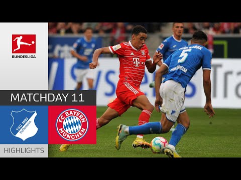 TSG Hoffenheim – FC Bayern München 0-2 | Highlights | Matchday 11 – Bundesliga 2022/23 – spainfutbol.es