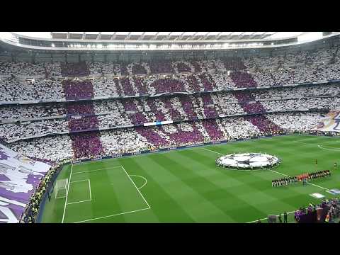 UEFA Champions League Anthem @ Estadio Santiago Bernabéu – spainfutbol.es