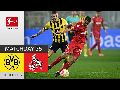 Stunning 7 Goals! | Borussia Dortmund – 1. FC Köln 6-1 | Highlights | Matchday 25 – Bundesliga 22/23 – spainfutbol.es