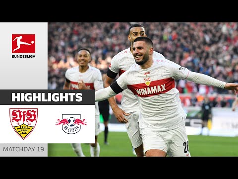 Undav & VfB Spectacular! | VfB Stuttgart – RB Leipzig 5-2 | Highlights | MD  19 – Bundesliga 23/24 – spainfutbol.es