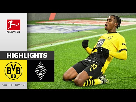 Borussia Dortmund – Borussia M’gladbach 4-2 | Highlights | MD12 – Bundesliga 2023/24 – spainfutbol.es