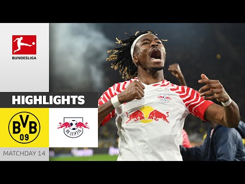 Borussia Dortmund – RB Leipzig 2-3 | Highlights | Matchday 14 –Bundesliga 2023/24 – spainfutbol.es