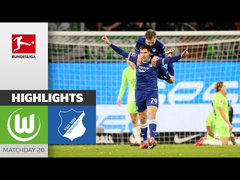 German Top Talent Scores Again | Wolfsburg – Hoffenheim 2-2 | Highlights | MD 20 – Bundesliga 23/24 – spainfutbol.es