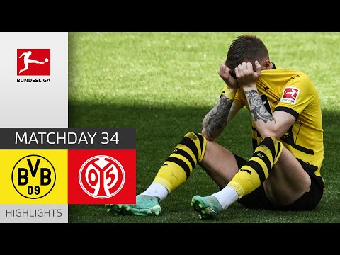 Mainz Crushes Dortmund’s Title Dream! | Borussia Dortmund – Mainz 2-2 | MD 34 – Bundesliga 2022/23 – spainfutbol.es