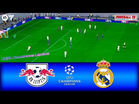 Leipzig vs Real Madrid – UEFA Champions League 23/24 | Full Match | EA FC 24 Gameplay PC – spainfutbol.es