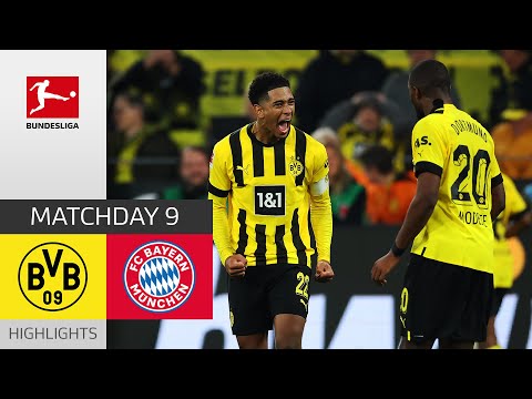 Borussia Dortmund – FC Bayern München 2-2 | Highlights | Matchday 9 – Bundesliga 2022/23 – spainfutbol.es