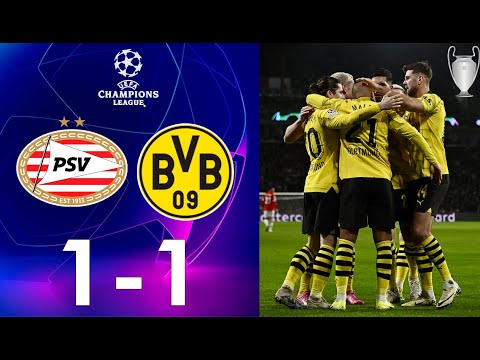 PSV – Borussia Dortmund 1-1 Highlights | UEFA Champions League – 2023/2024 – spainfutbol.es