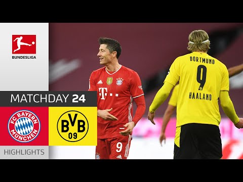 FC Bayern München – Borussia Dortmund | 4-2 | Highlights | Matchday 24 – Bundesliga 2020/21 – spainfutbol.es
