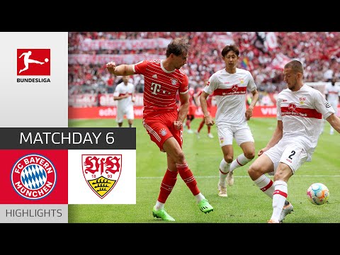 FC Bayern München – VfB Stuttgart 2-2 | Highlights | Matchday 6 – Bundesliga 2022/23 – spainfutbol.es