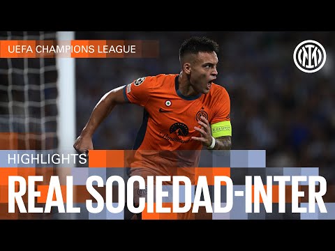 REAL SOCIEDAD 1-1 INTER | HIGHLIGHTS | UEFA CHAMPIONS LEAGUE 23/24 ⚽⚫🔵 – spainfutbol.es