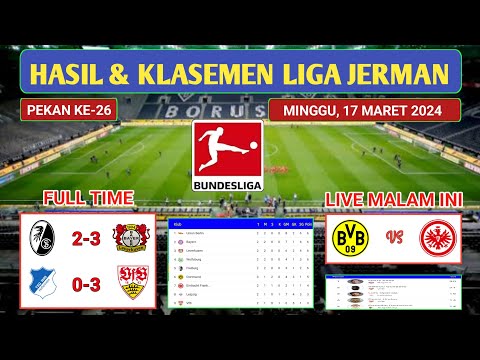 Hasil Liga Jerman Tadi Malam ~ FREIBURG vs BAYER LEVERKUSEN ~ Klasemen Terbaru Bundesliga 2024 – spainfutbol.es