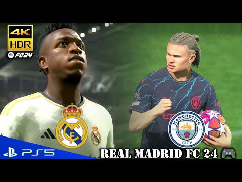 EA FC 24 | Real Madrid vs Manchester City UEFA Champions League 2024 PS5 4K HDR @RealMadridFC_24 – spainfutbol.es