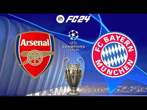 FC 24 | Arsenal vs Bayern Munchen – UEFA Champions League UCL Quarter Final – PS5™ Gameplay – spainfutbol.es