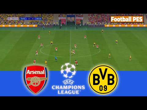Arsenal vs Borussia Dortmund – UEFA Champions League 2023/24 FULL Match | PES 21 – spainfutbol.es