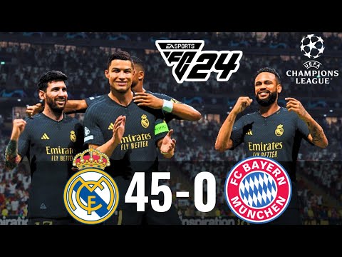 FC 24 PS5 Gameplay Match – Real Madrid vs Bayern Munich – UEFA Champions League – spainfutbol.es