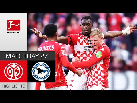 1. FSV Mainz 05 – Arminia Bielefeld 4-0 | Highlights | Matchday 27 – Bundesliga 2021/22 – spainfutbol.es